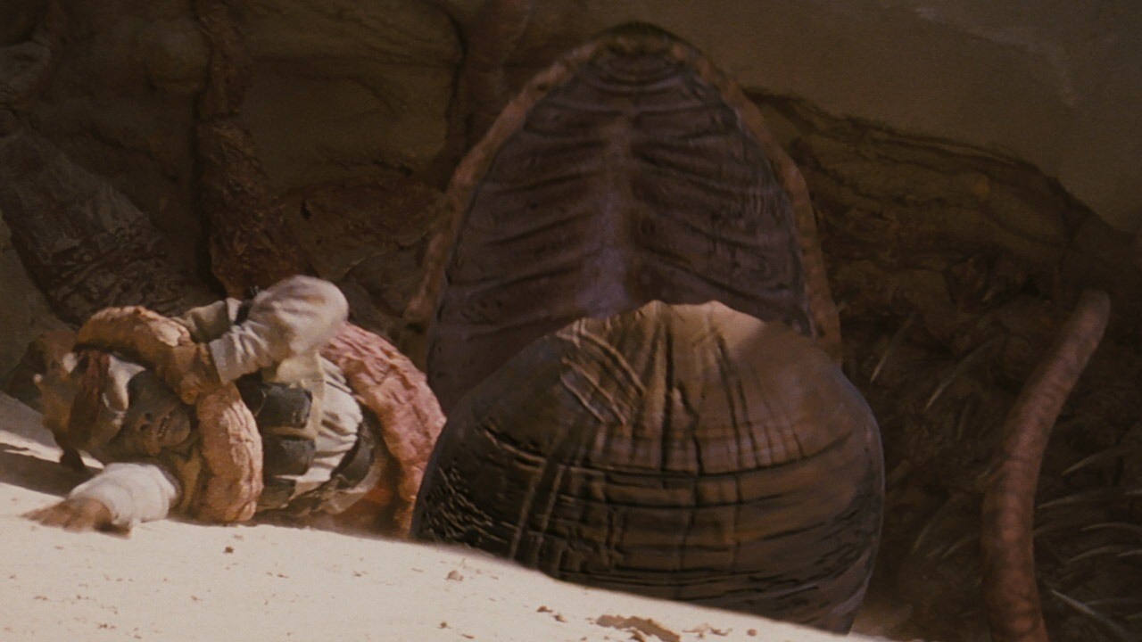 Sarlacc grabs a new victim