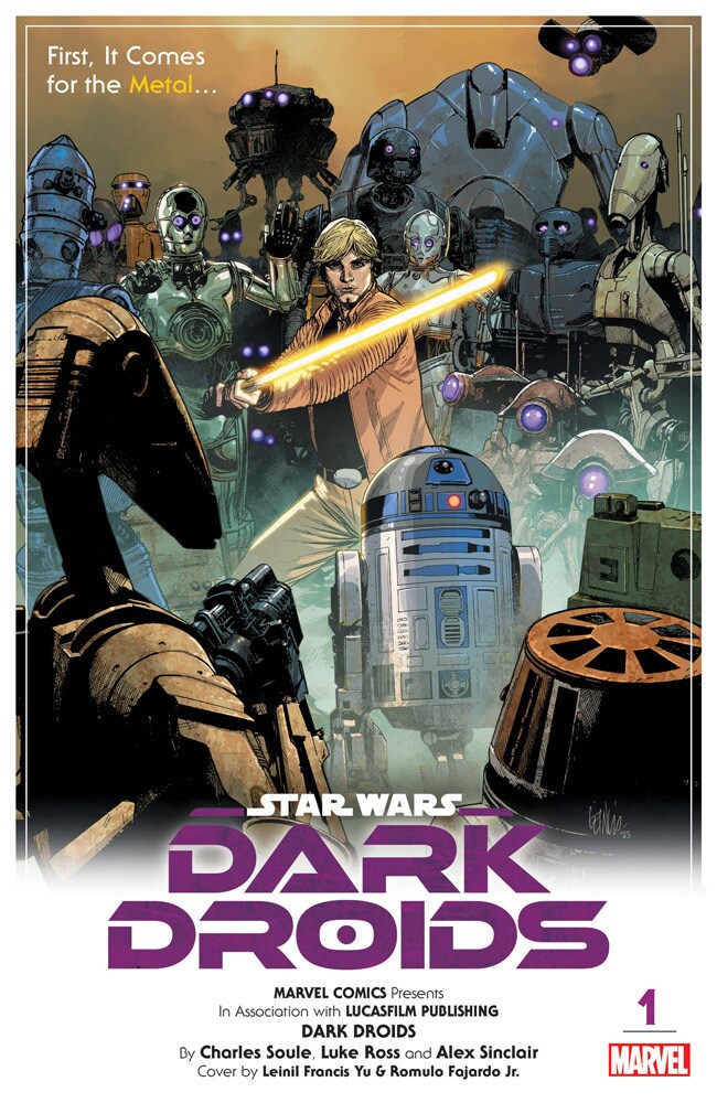 Dark Droids #1 cover