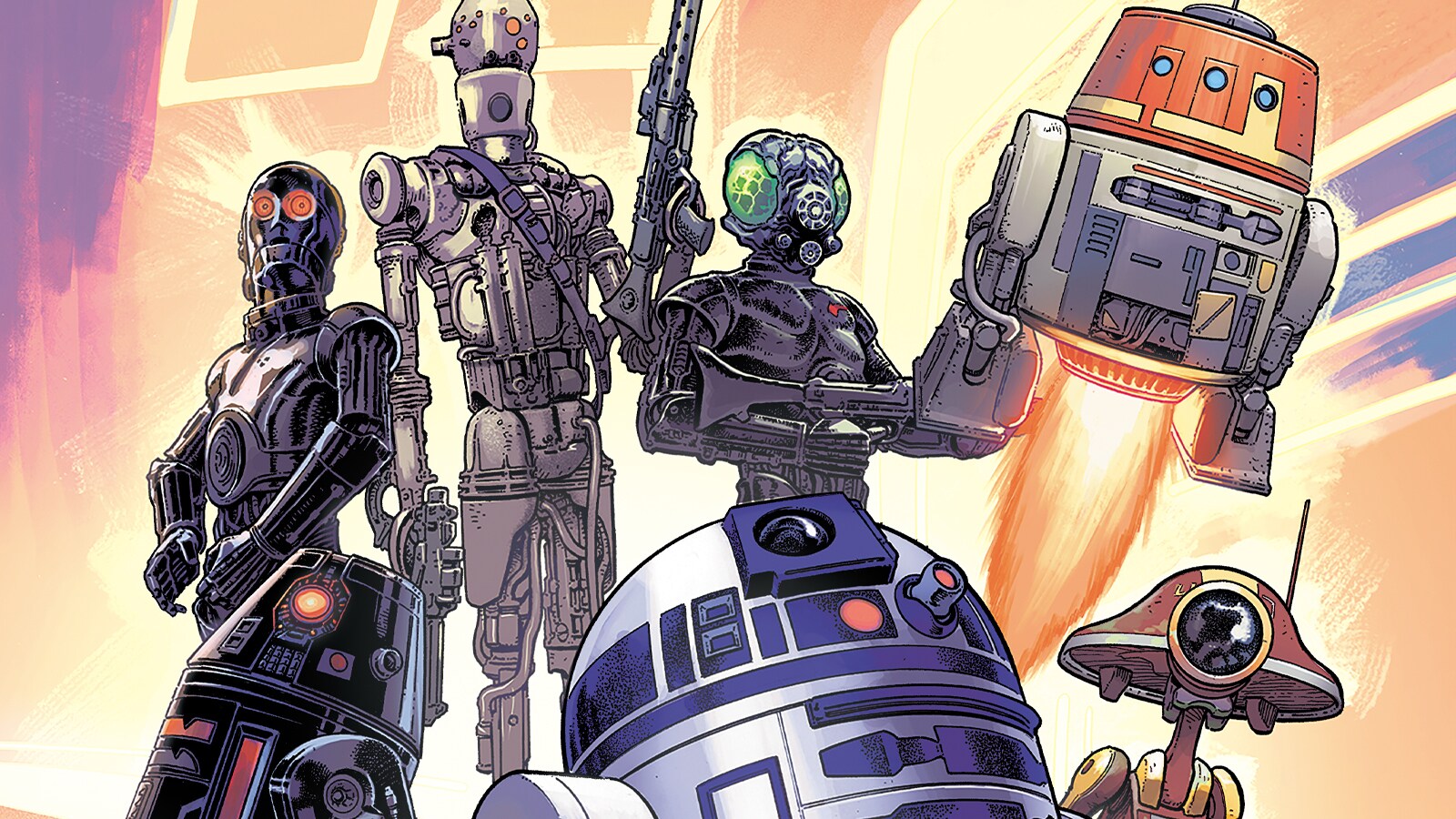 Droids Reunite in Marvel’s Star Wars: Dark Droids: D-Squad #1 - Exclusive Preview
