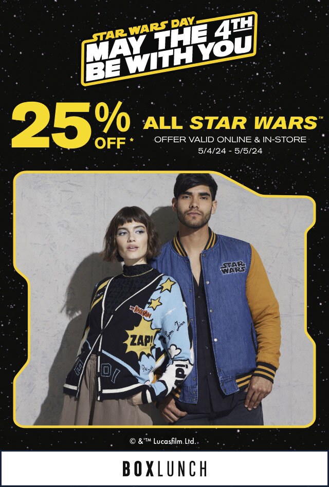 BoxLunch Star Wars Day deal