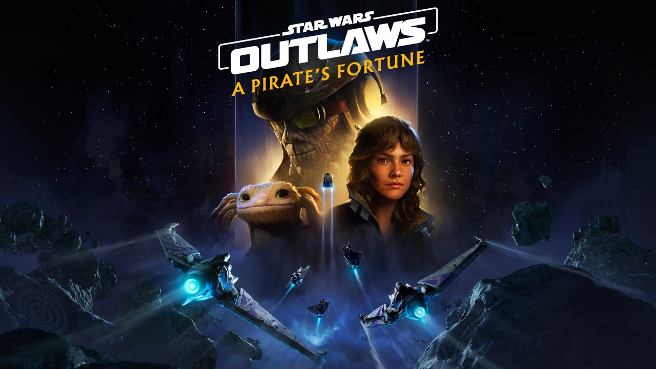Star Wars Outlaws - A Pirate's Fortune DLC key art