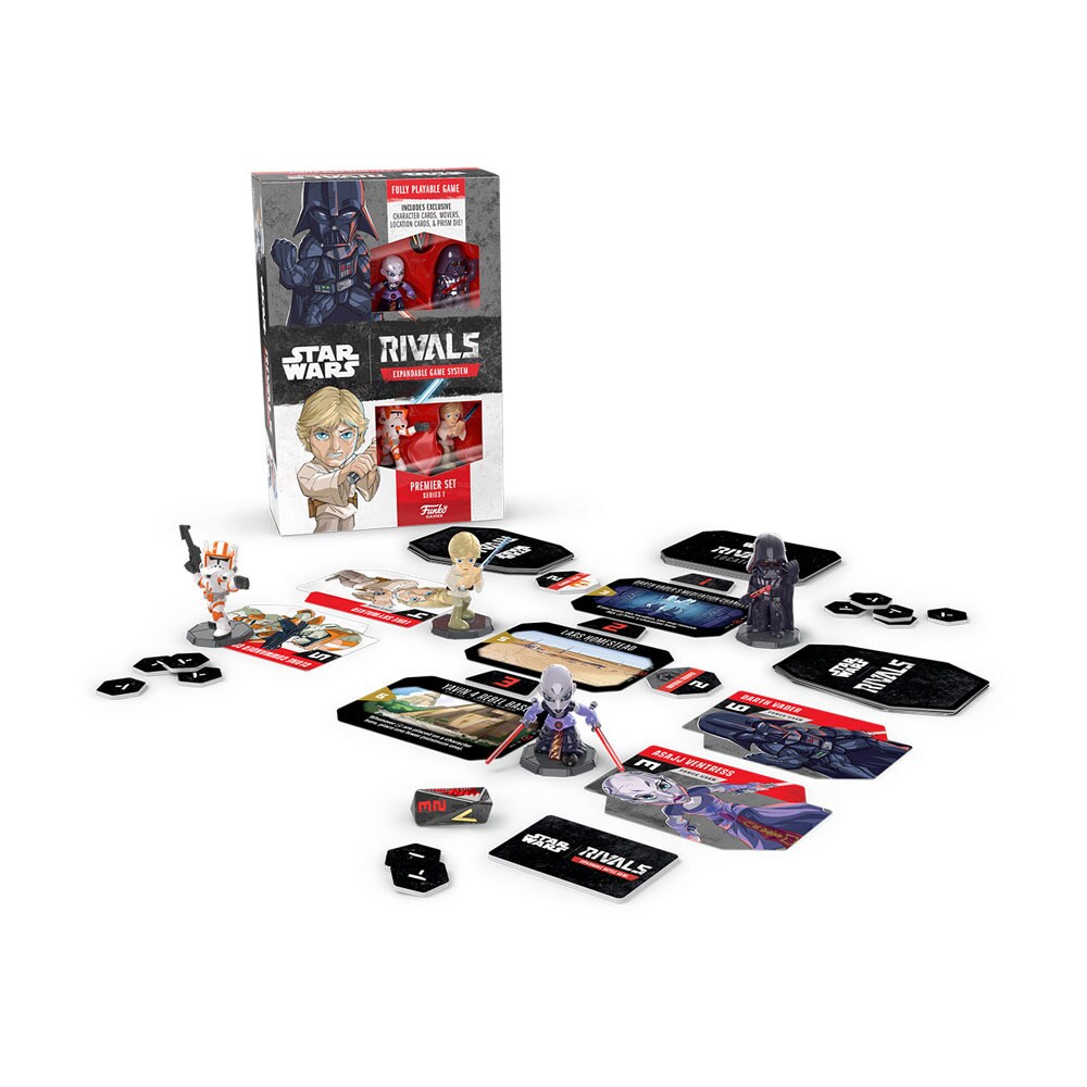 Star Wars: Rivals Premier Set with figurines and cards