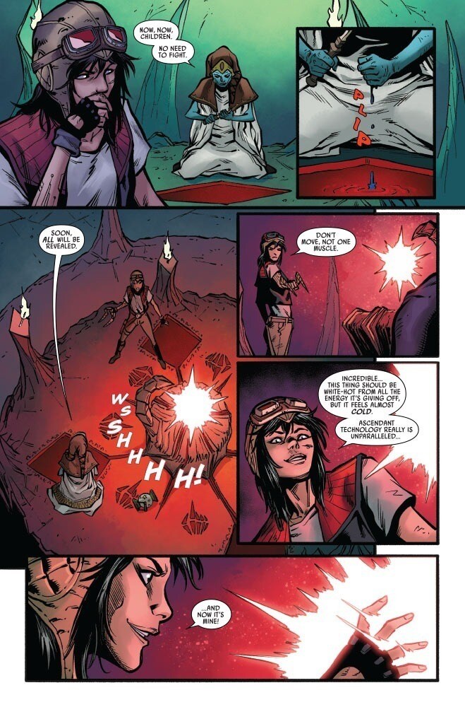 The spark eternal in an excerpt of Doctor Aphra