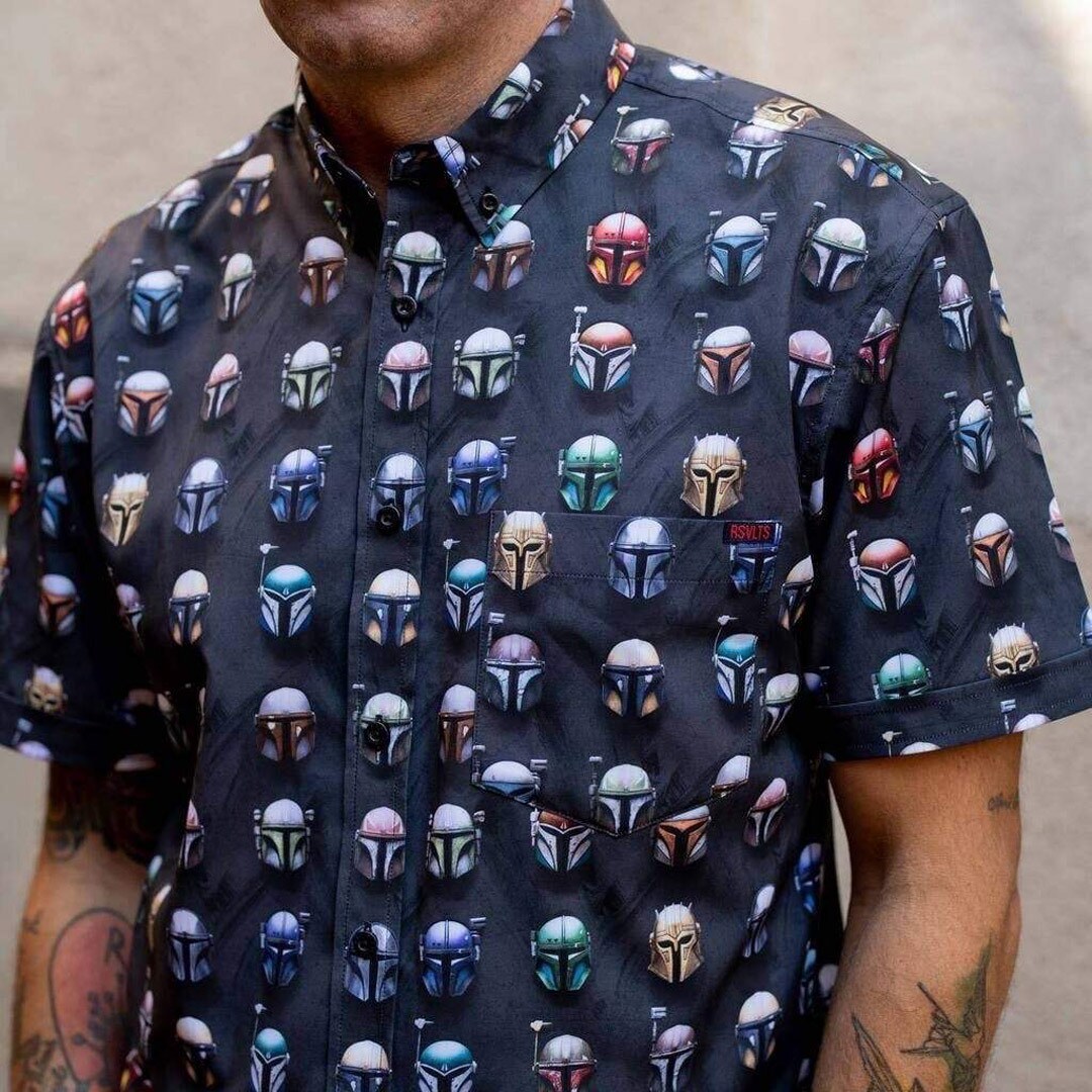 The Mandalorian "This Is The Way" KUNUFLEX Short Sleeve Shirt by RSVLTS