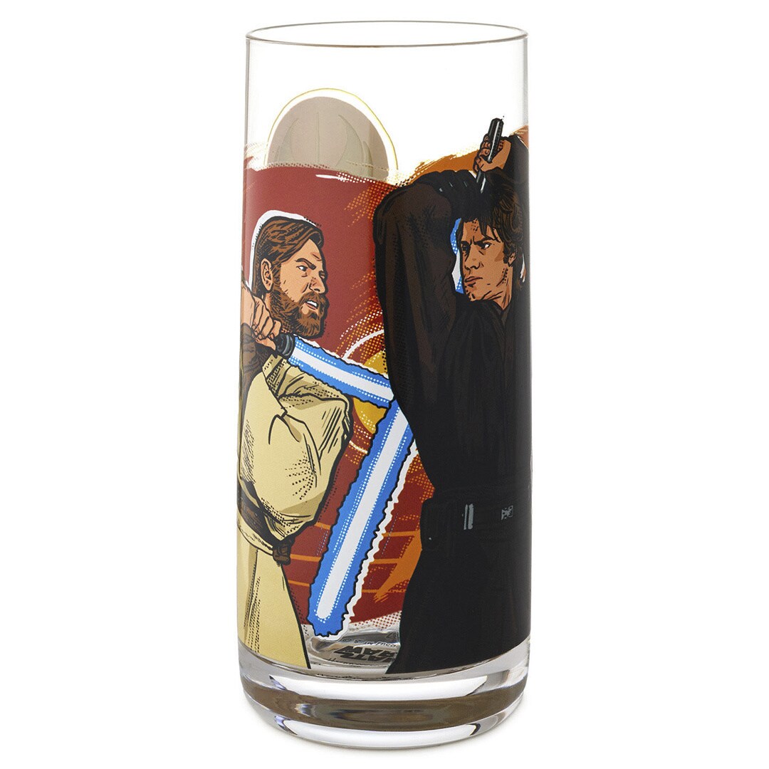 Battle on Mustafar Collectible Drinking Glass