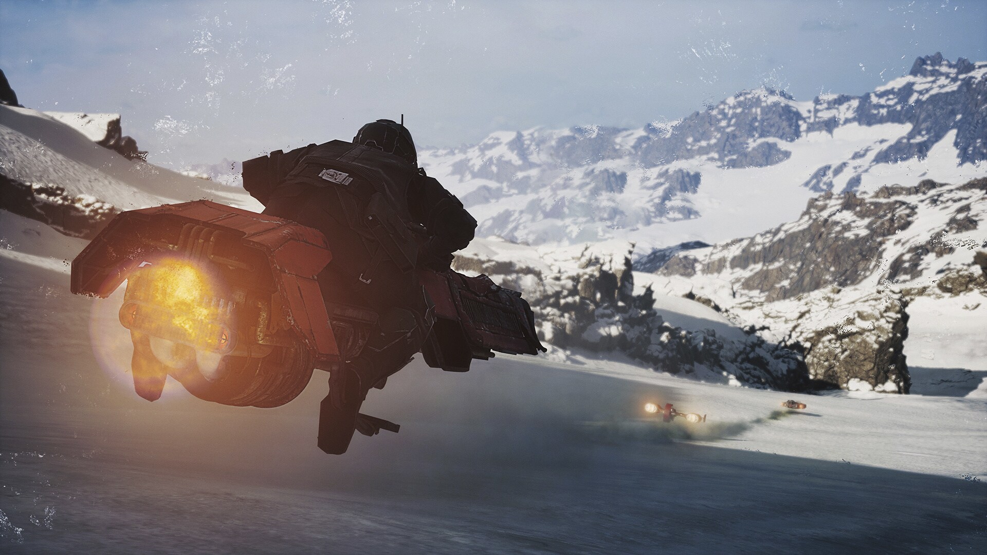 Shade chases the leaders on Ando Prime.