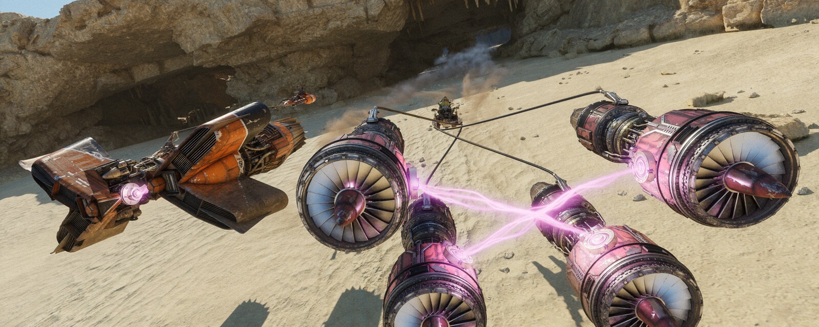 Get a Crash Course on the Vehicles of Star Wars: Galactic Racer