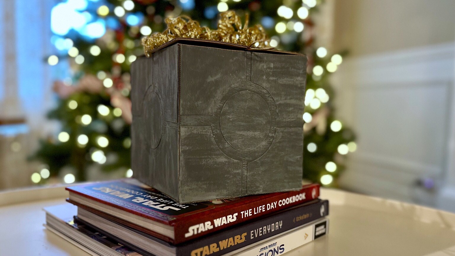This Upcycled Star Wars-Style Crate Makes a Great Galactic Gift Box
