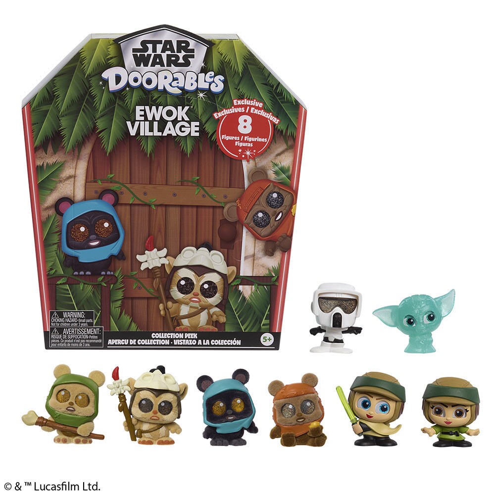 Star Wars Doorables Ewok Village Collection Peek by Just Play