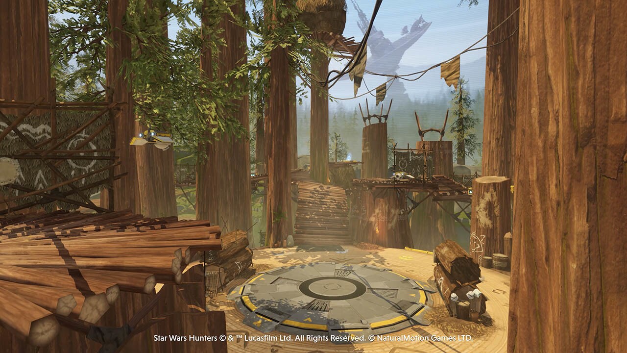 Star Wars: Hunters Ewok Village arena