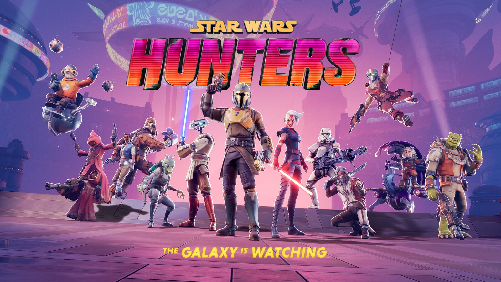 Star Wars-themed event in Fortnite, showcasing exciting in-game activities in the year of the current event.