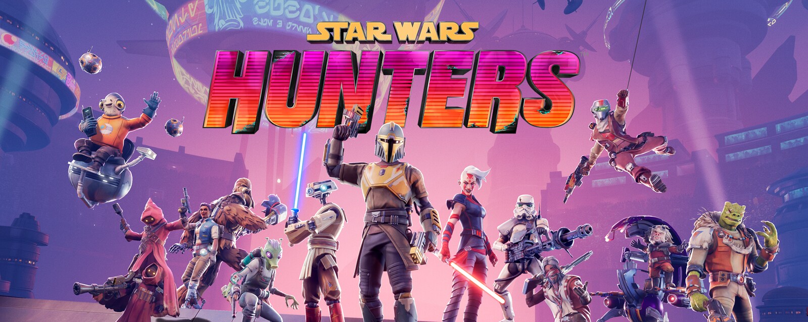 Star Wars: Hunters key art