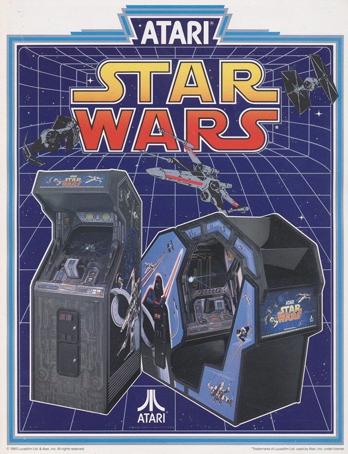 Atari’s Star Wars: The Arcade Game videogame