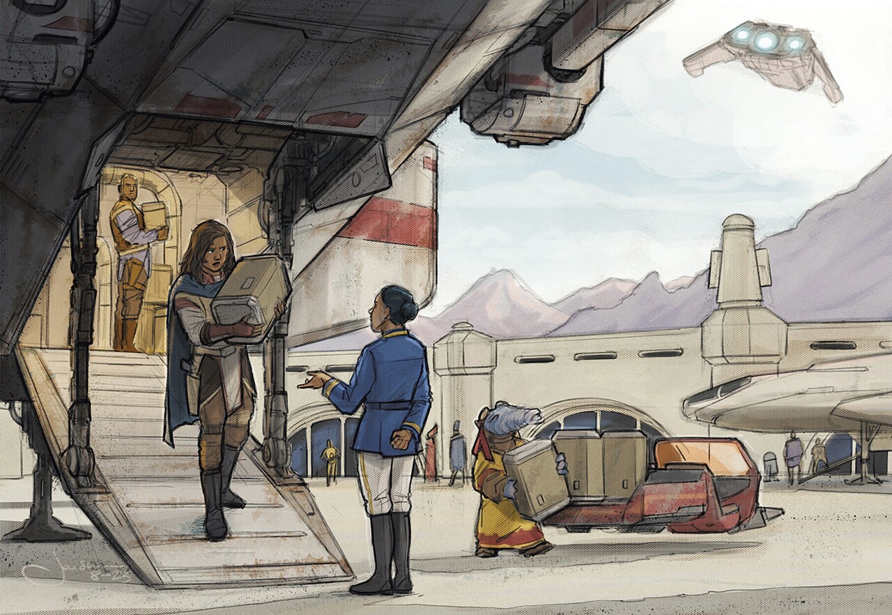 Story art from Star Wars Insider #222