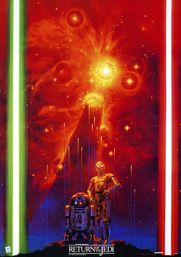 Star Wars: Return of the Jedi “Starfall” Poster