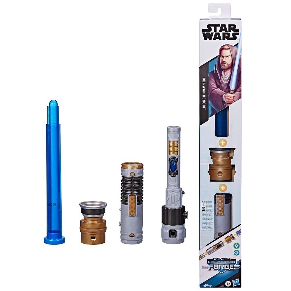 Star Wars Lightsaber Forge Obi-Wan Kenobi Electronic Lightsaber (Bladesmith Version) box