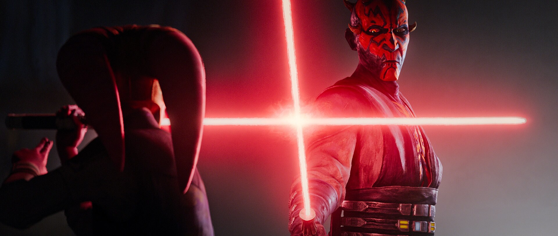 Devon first comes face-to-face with Maul when he breaks her out of police custody.