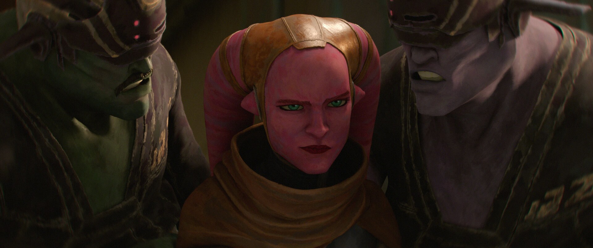 Devon Izara tries to secure a hot rod speeder.