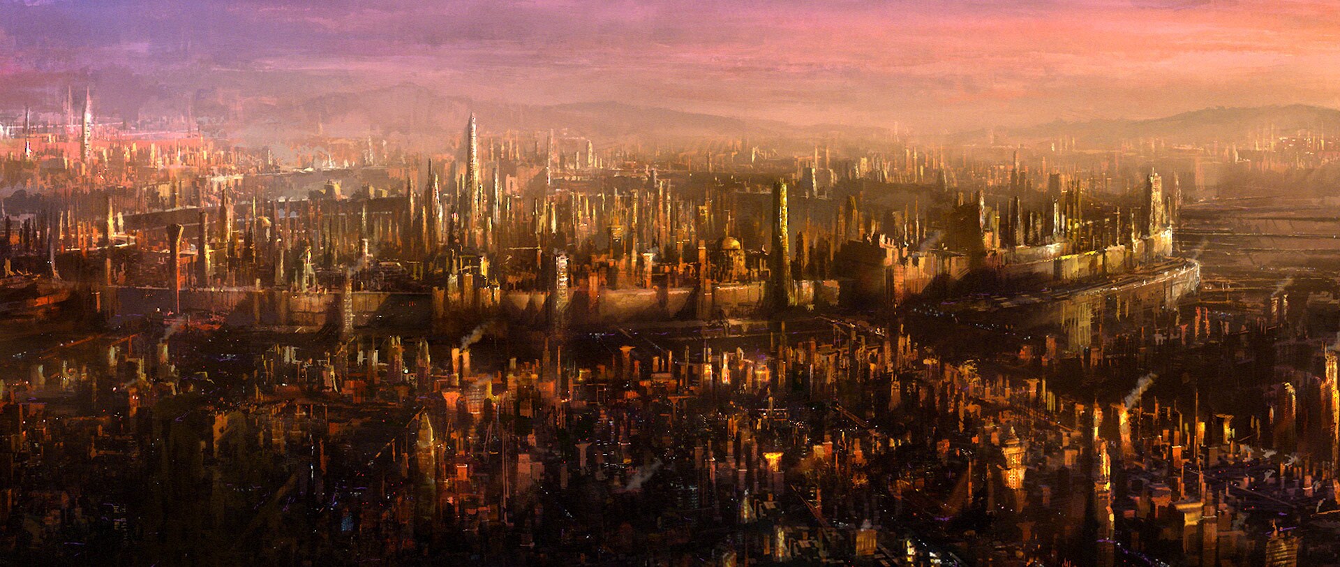 A wide shot of Janix in Star Wars: Maul - Shadow Lord.