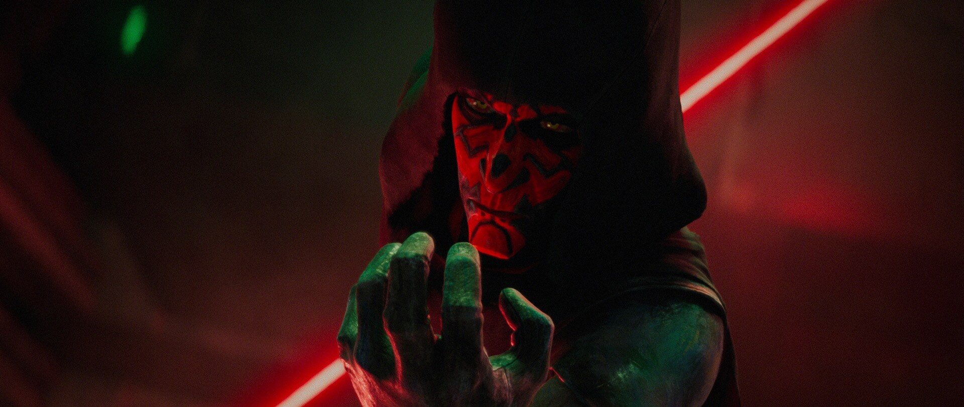 Maul in a scene from Star Wars: Maul - Shadow Lord.