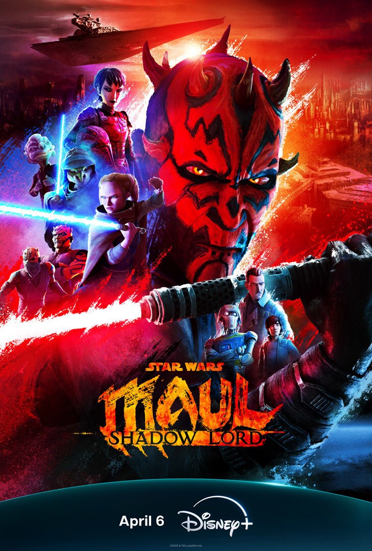 Star Wars: Maul – Shadow Lord official key art poster
