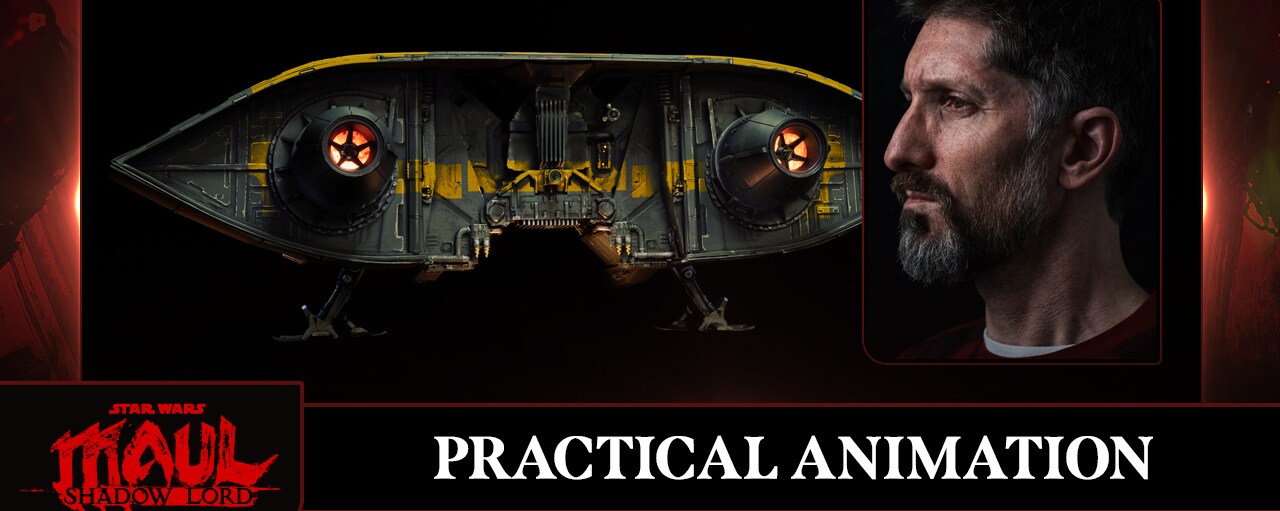 How Lucasfilm Animation Built a Practical Miniature for Star Wars: Maul – Shadow Lord