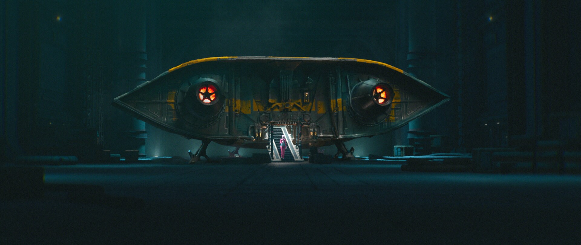 Rheena Sul’s ship in Star Wars: Maul - Shadow Lord.
