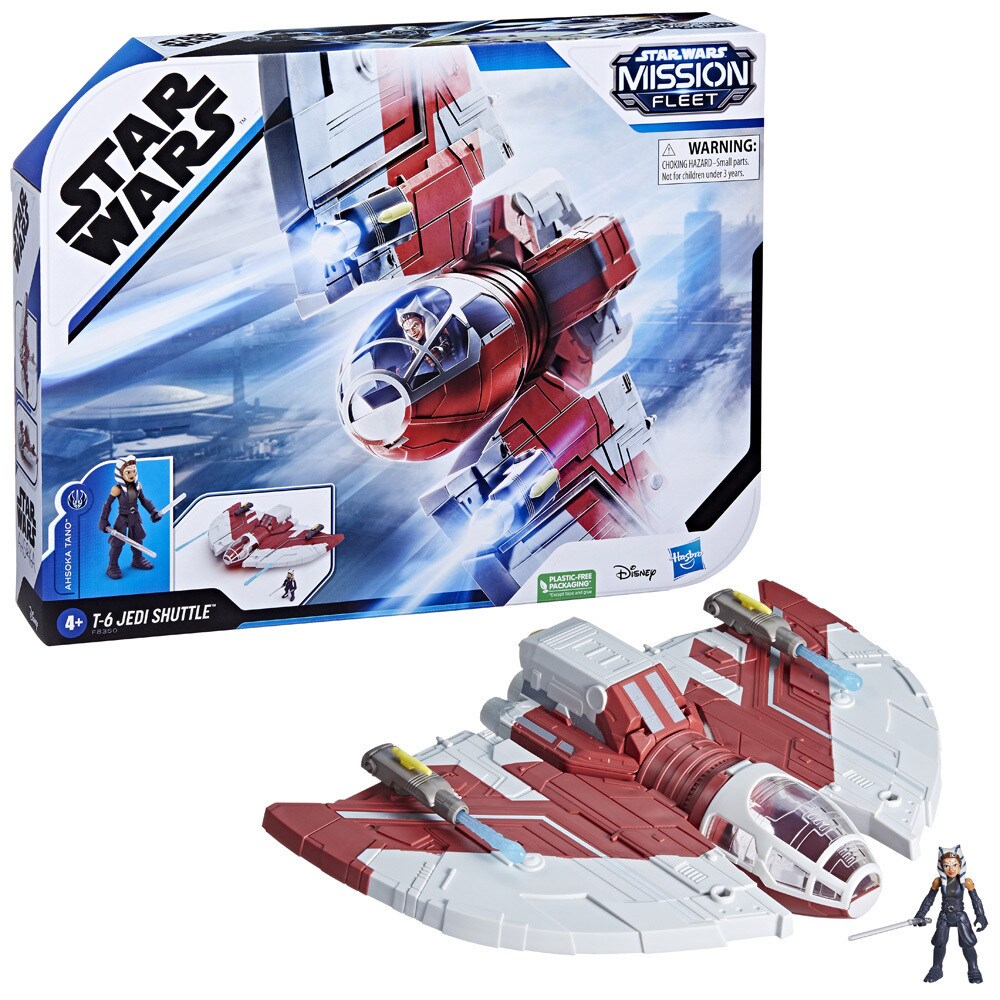 Star Wars Mission Fleet T-6 Jedi Shuttle Showdown