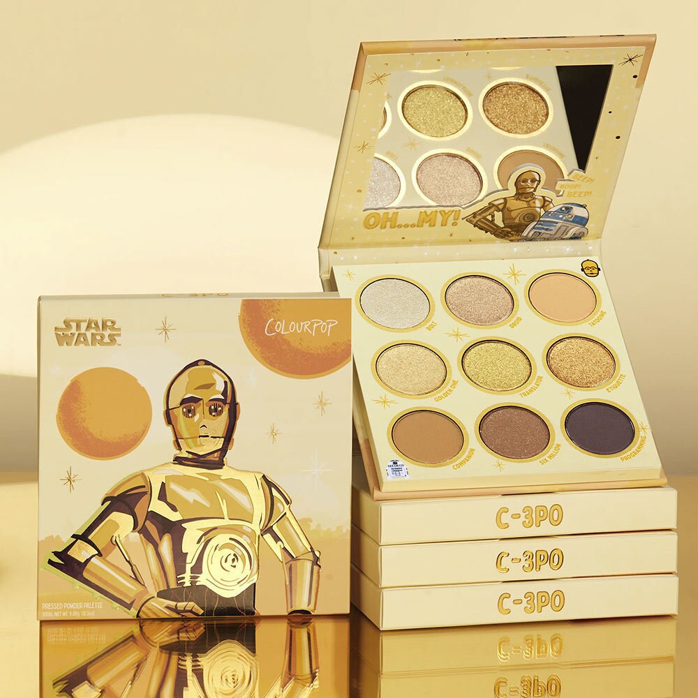 C-3PO Shadow Palette by Colourpop