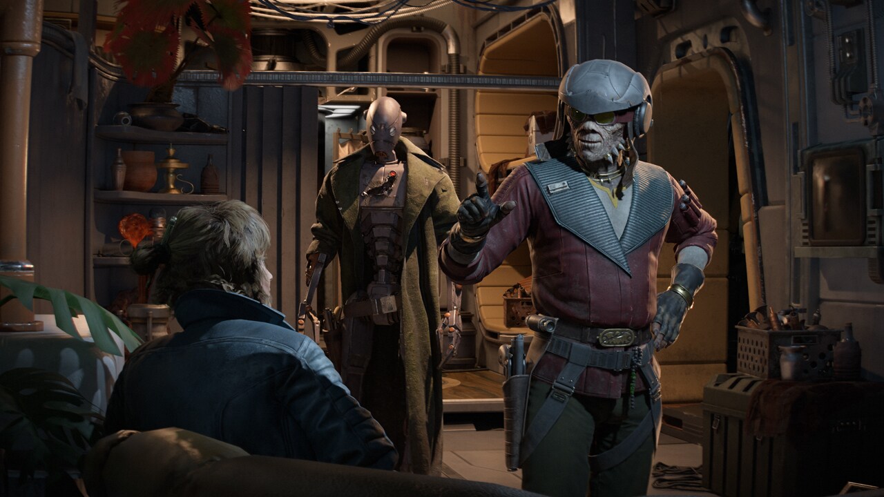 Hondo in Star Wars Outlaws: A Pirate’s Fortune.