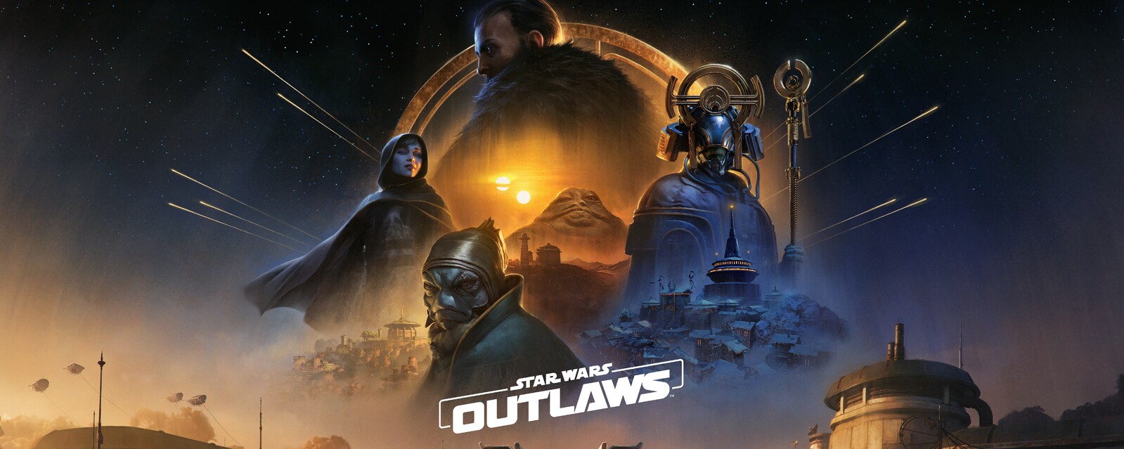 Star Wars Outlaws’ key art