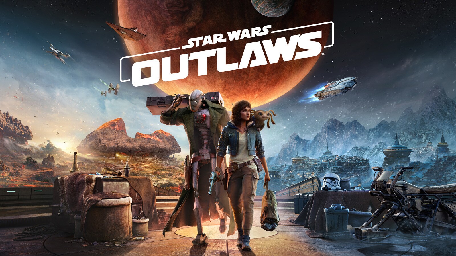 Star Wars: Outlaws key art