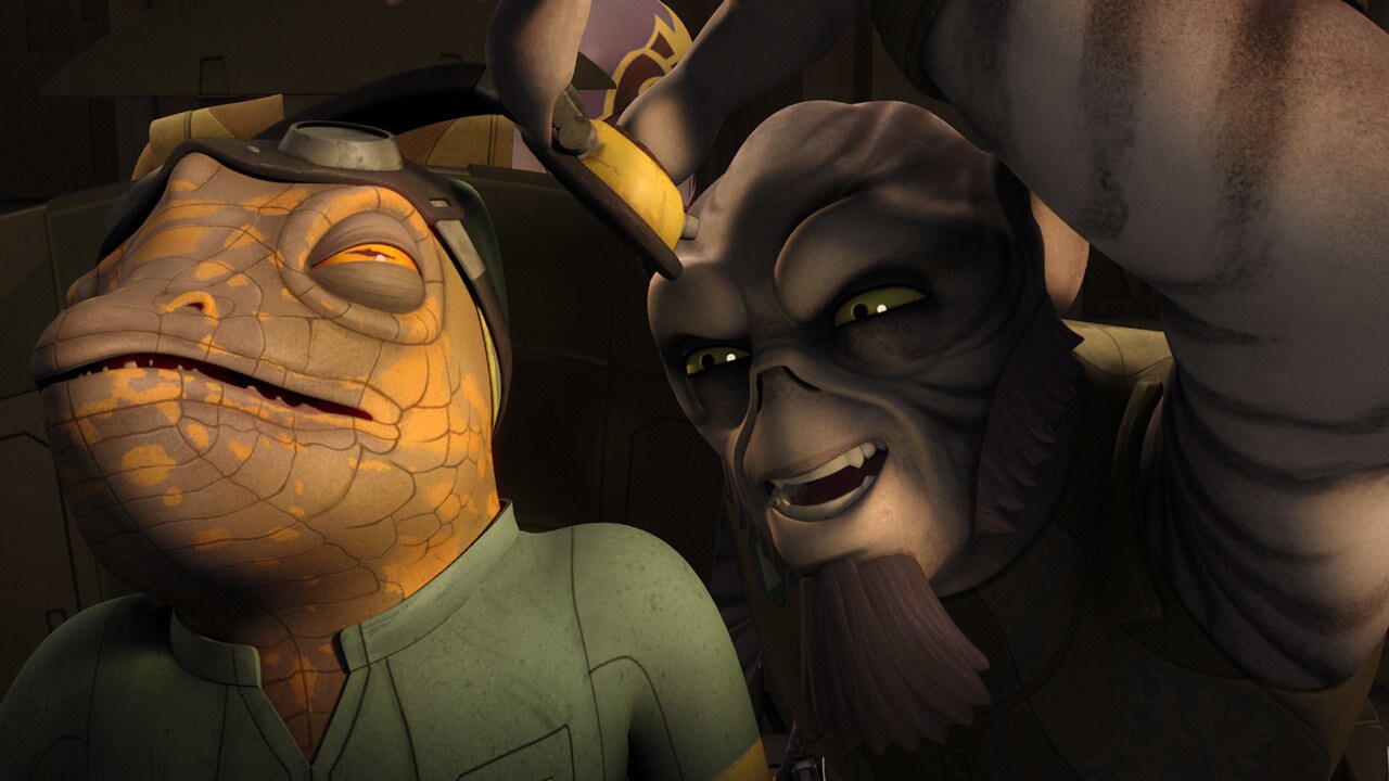Captain Seevor is listening to the same power ballad rock that Zeb favors back in the Season Two ...