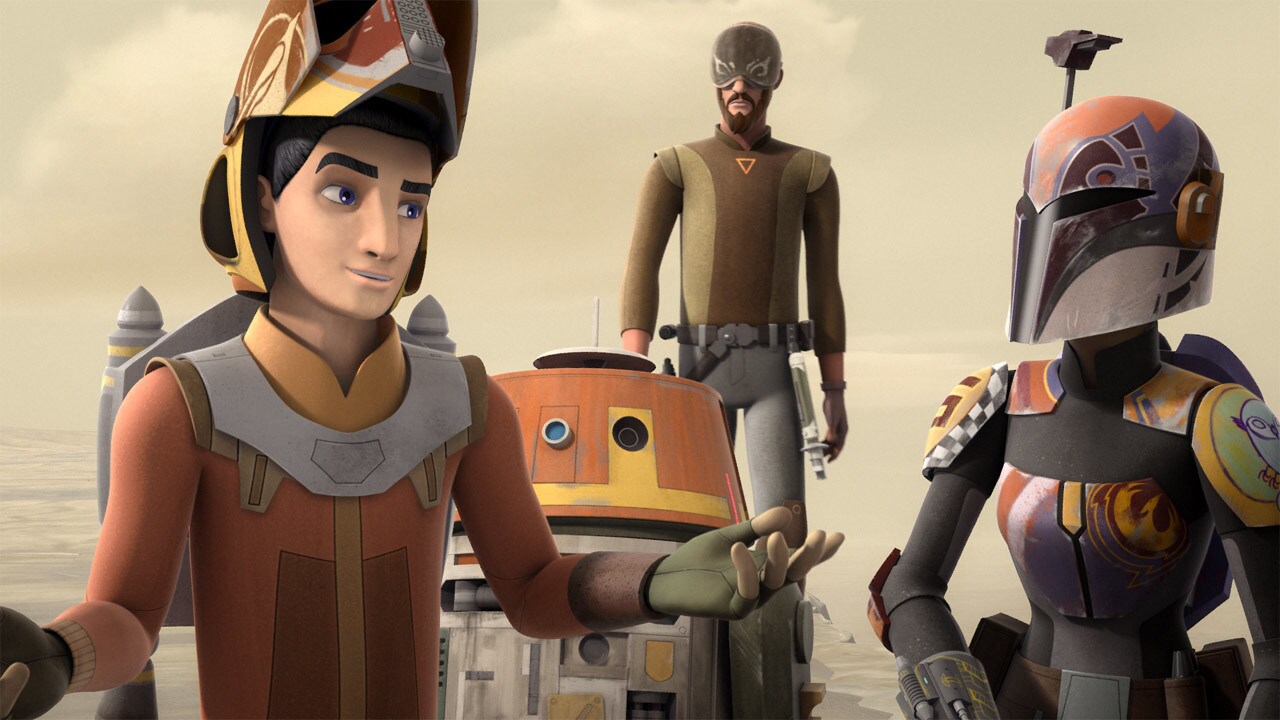 Sabine’s mother learns that the Empire is moving her father to the Mandalorian capital for public...