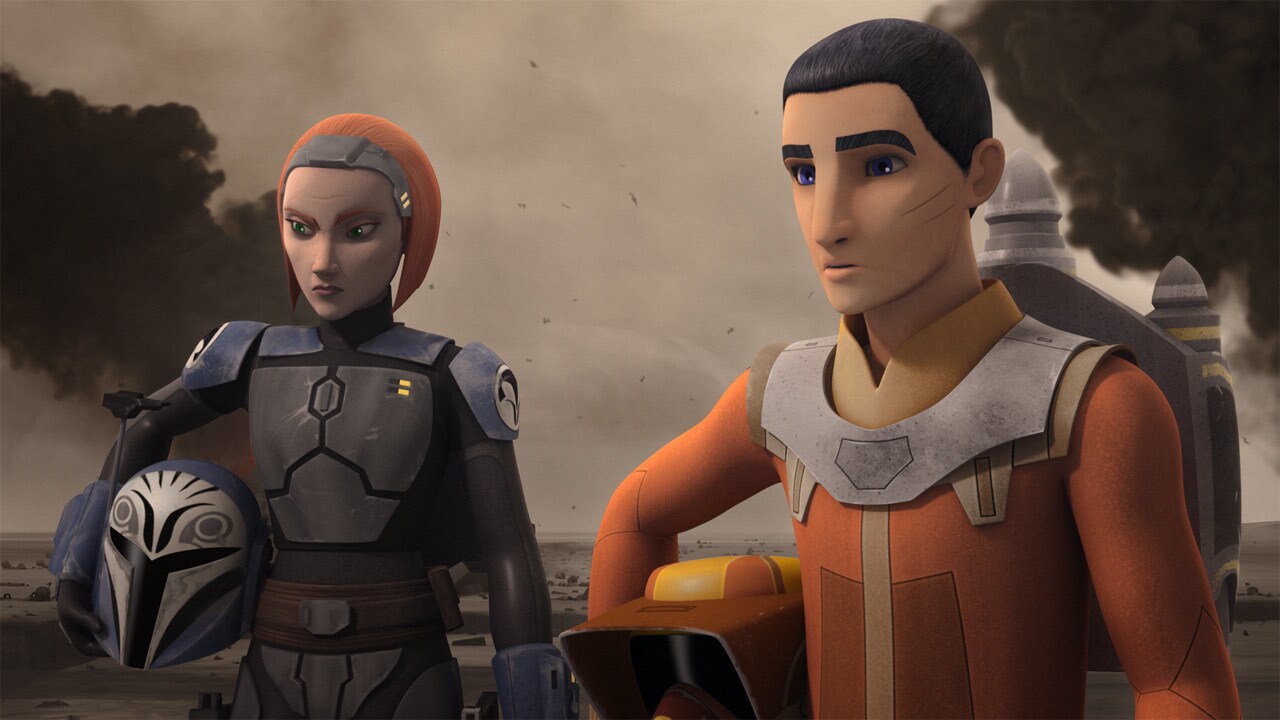 Sabine's device is no ordinary weapon: it can destroy Mandalorian armor. Thankfully, Sabine's mot...