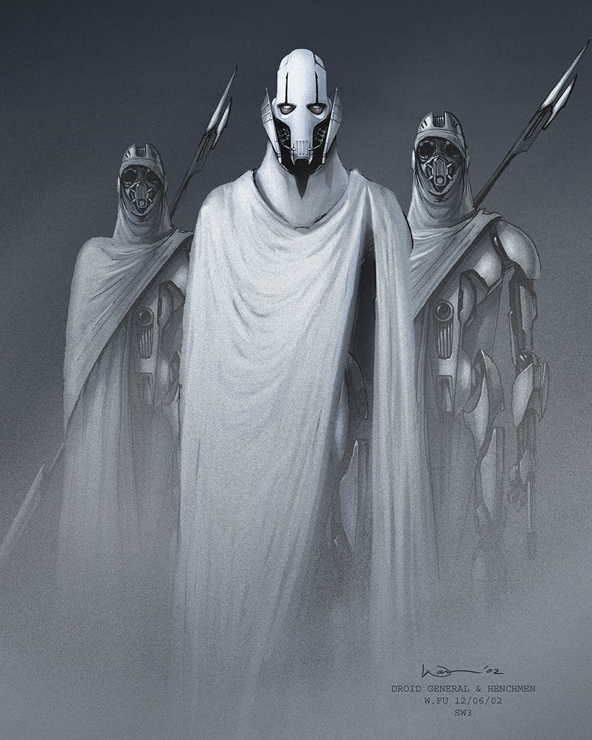 “Droid General” concept art by Warren Fu