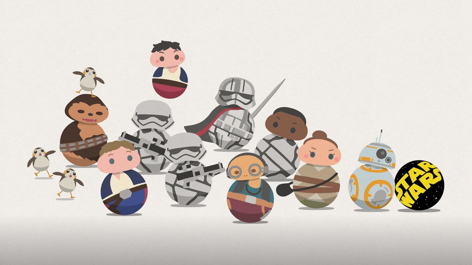 Star Wars Roll Out, An Adorable New Series of Animated Shorts, Bounces to the Screen - Exclusive