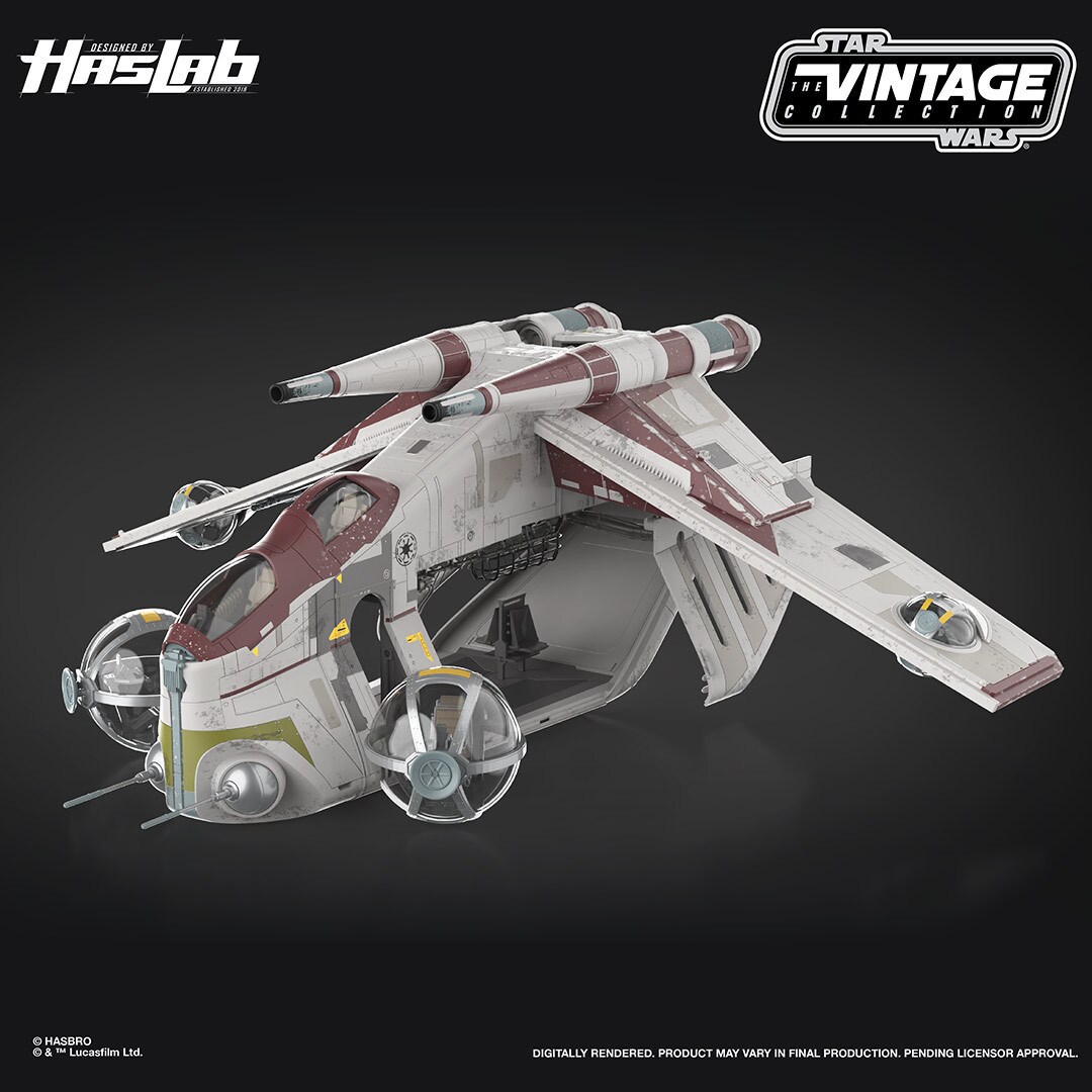 SDCC 2025: HasLab's Star Wars with The Vintage Collection LAAT/i Republic Gunship
