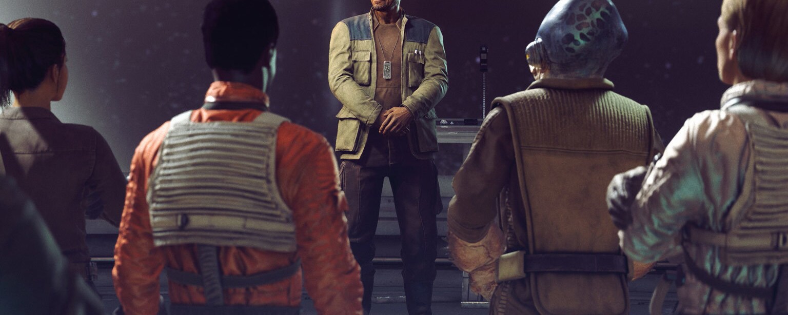 Star Wars: Squadrons Lindon briefing