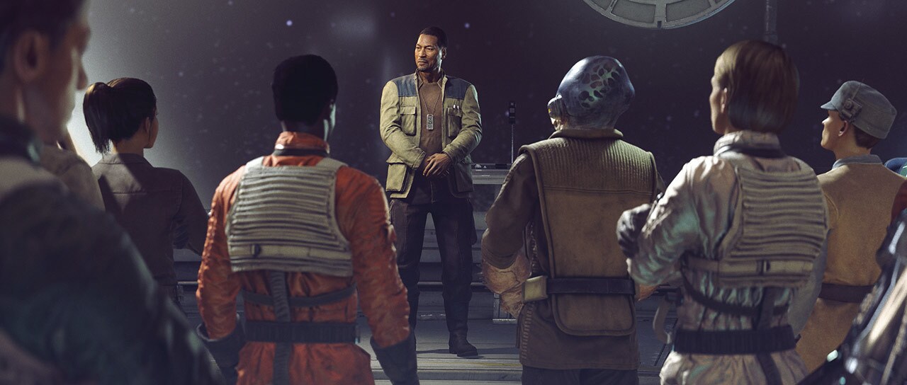 Star Wars: Squadrons Lindon briefing