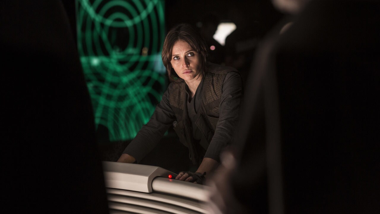 Jyn in Rogue One: A Star Wars Story