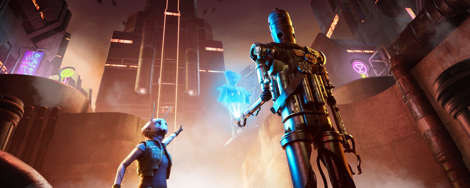 An image from Star Wars: Tales from the Galaxy’s Edge – Enhanced Edition 