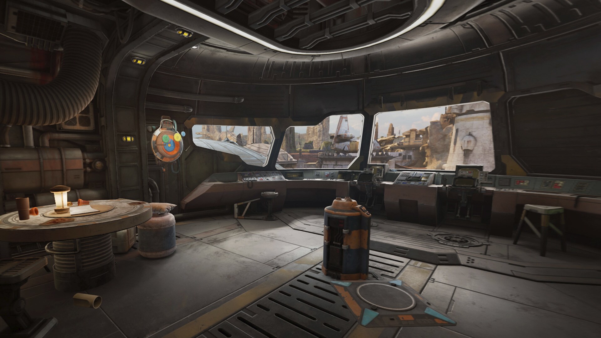 Screenshot from Star Wars: Tales from the Galaxy’s Edge – Enhanced Edition featuring part of Seez...
