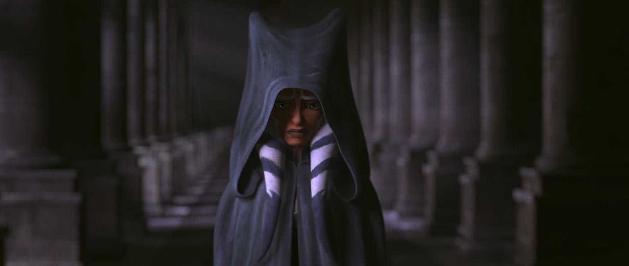 Ahsoka at Padmé Amidala’s funeral