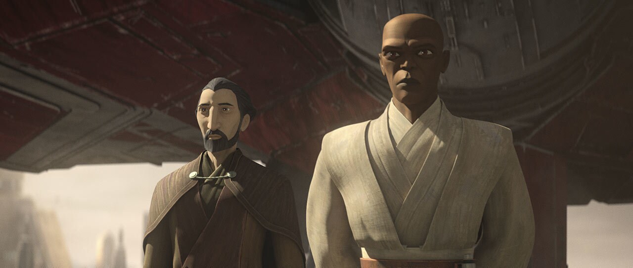 Count Dooku is on another mission, this time alongside fellow Jedi Knight, Mace Windu.