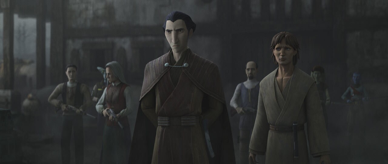 Count Dooku, a Jedi Knight, and his young Padawan, Qui-Gon Jinn, are on a mission to save Senator Dagonet’s son, who has been kidnapped by locals.