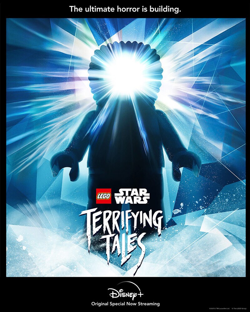LEGO Star Wars Terrifying Tales - The Thing tribute poster.