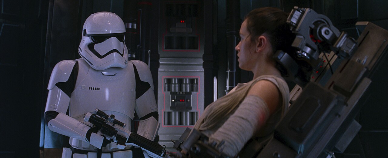FN-1824 — the recipient of Rey’s first Jedi mind trick.