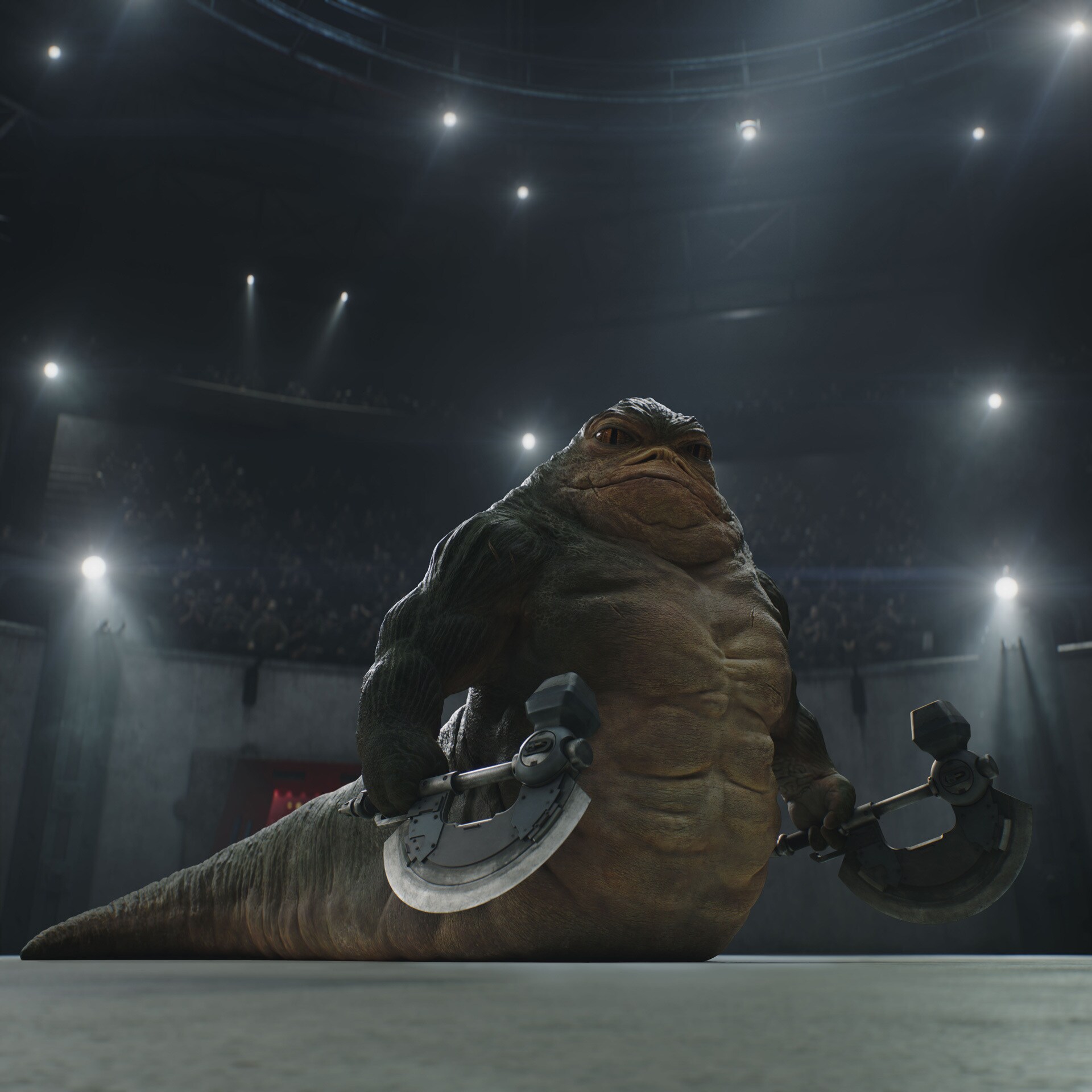 Rotta the Hutt in Star Wars: The Mandalorian and Grogu.