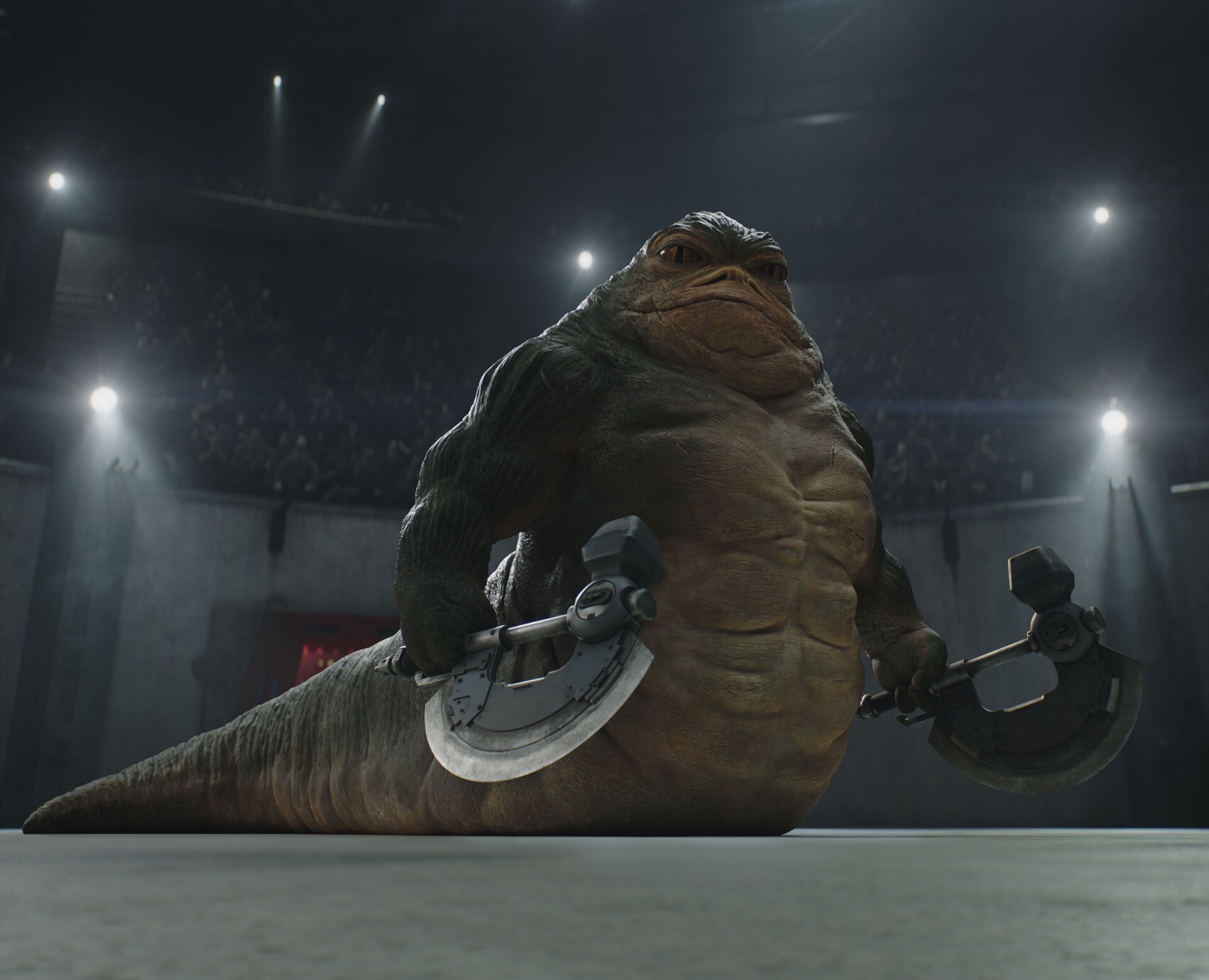 Rotta the Hutt in The Mandalorian and Grogu.